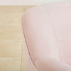 Inox Kings-well Barrel Accent Chair in Pink - Luxe Maple