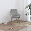 Oppo Suede Accent Chair - Luxe Maple