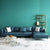 Pluto Luxury Modern Leatherette Sofa Set in Green - Luxe Maple