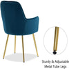 Oppo Suede Accent Chair - Luxe Maple