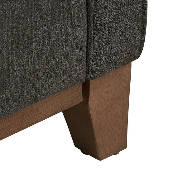 Donald Luxury Straight Line Sofa Set - Luxe Maple