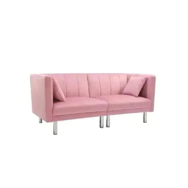 Dolcy Line Sofa Set in Pink - Luxe Maple