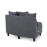 Rolex Round Modern Molfino Sectional Sofa
