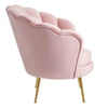 Butterfly Accent Chair in Pink Color - Luxe Maple