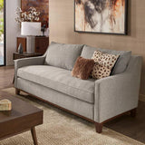 Donald Luxury Straight Line Sofa Set Grey