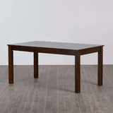 Rolex 6 Seater Dining Table in Grey/Wenge