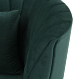 Angel Wing Luxury Modern Suede Sofa Set