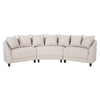 Rolex Round Modern Molfino Sectional Sofa