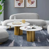 Donald Luxury Modern Suede Sofa Set in Grey (Living Room Combo) - Luxe Maple