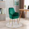 Oppo Suede Accent Chair - Luxe Maple