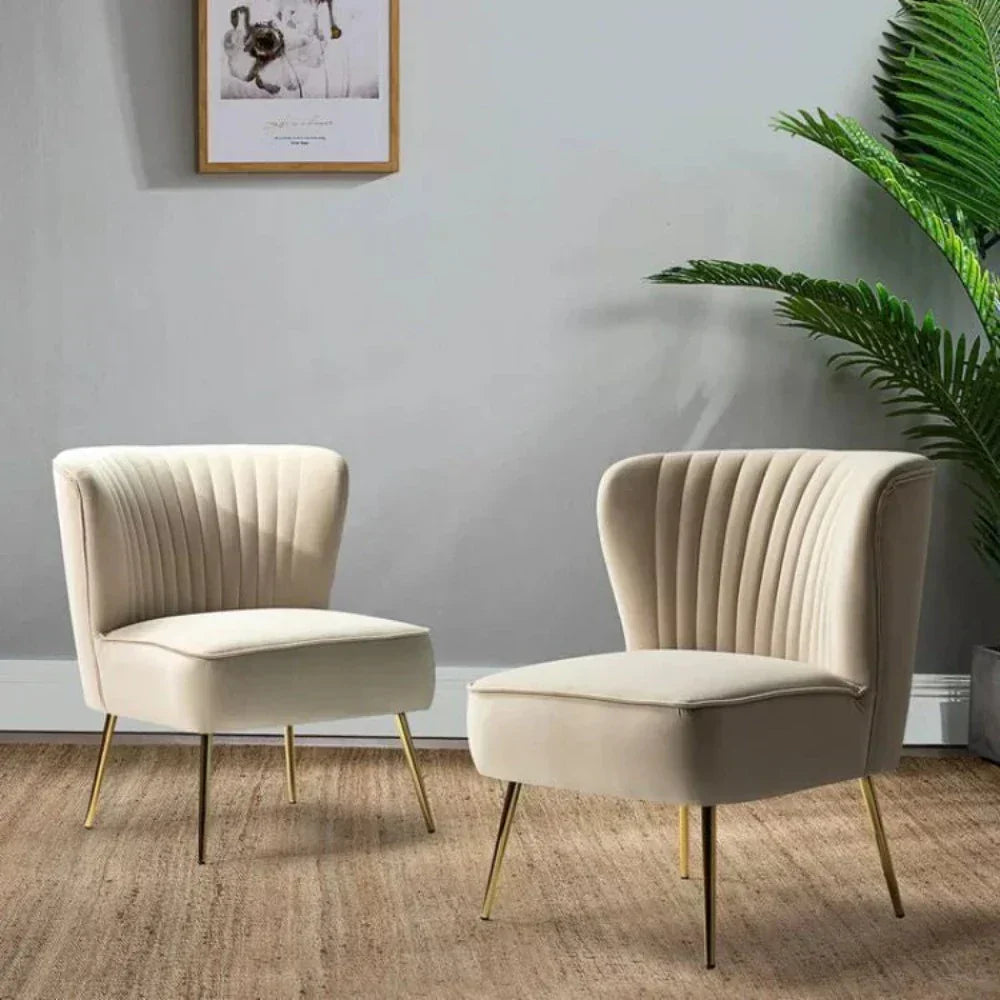 Pepper Accent Chair ( Pair ) Beige