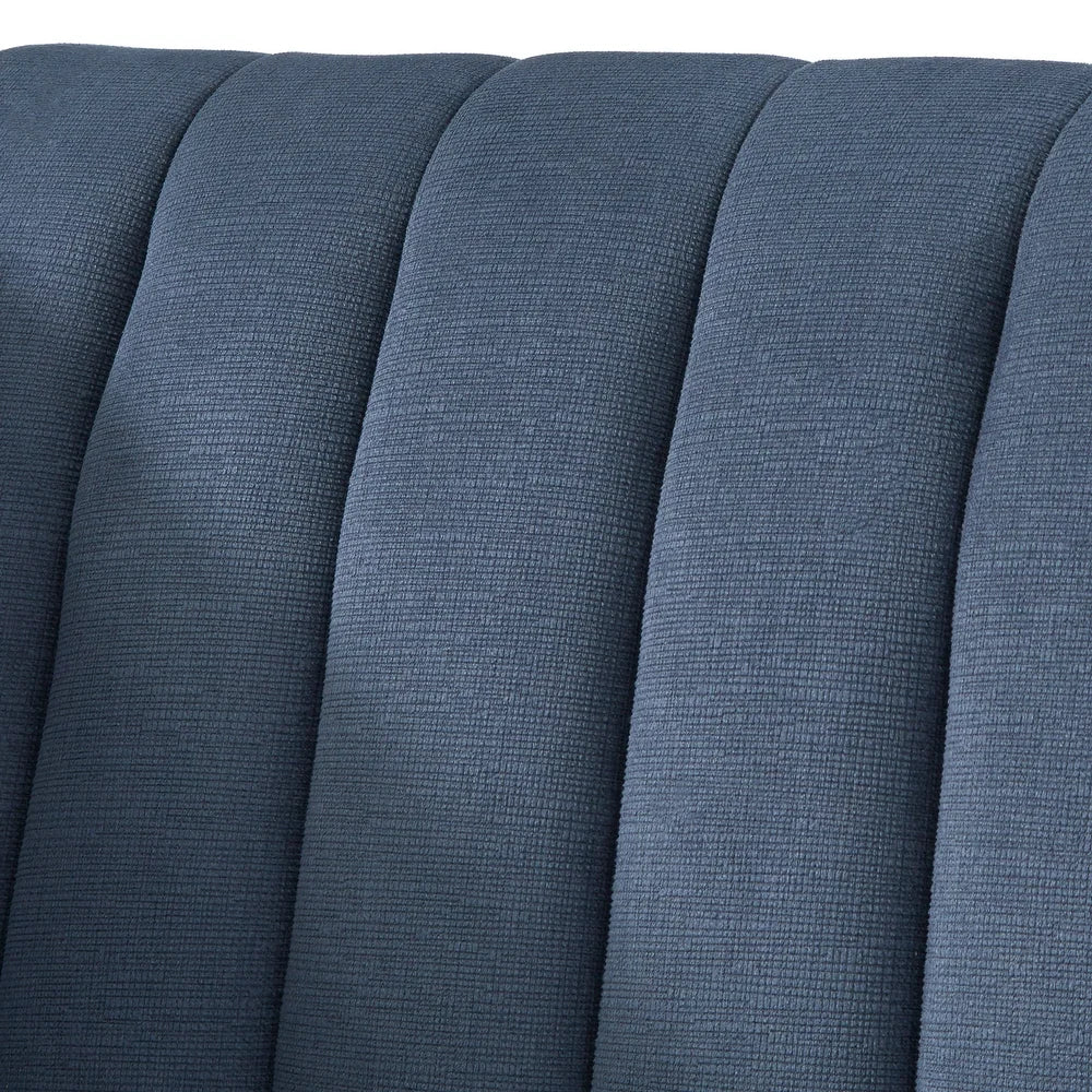 Boombox Luxury Straight Line Sofa Set in Suede