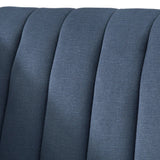 Boombox Luxury Straight Line Sofa Set in Suede