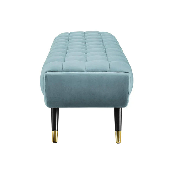 Cross line Lounger in Suede