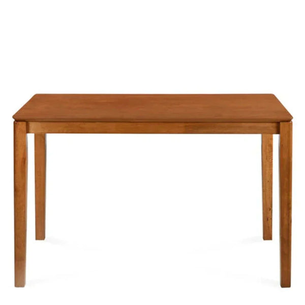 Jackie 4 Seater Dining Table in Honey Teak Color - Luxe Maple