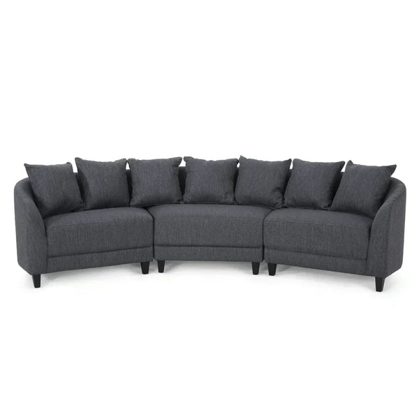 Rolex Round Modern Molfino Sectional Sofa