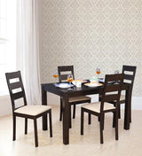 Tony 4 Seater Dining Table in Wenge Color