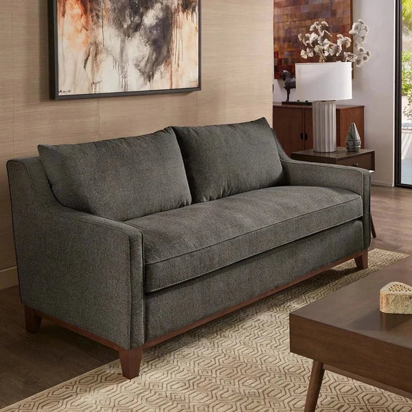 Donald Luxury Straight Line Sofa Set - Luxe Maple