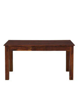 Tipsy 6 Seater Dining Table in Wenge Color (Sheesham Wood)