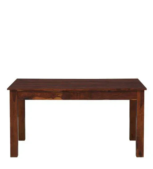 Tipsy 6 Seater Dining Table in Wenge Color (Sheesham Wood)