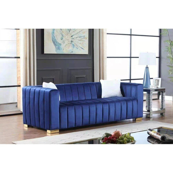 Proline Sofa Set with SS Legs - Luxe Maple