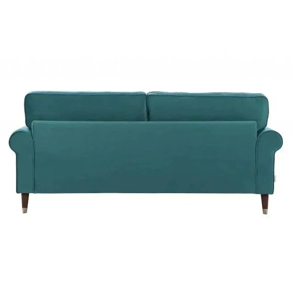 Mosco Straight Line Sofa Set In Suede
