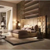 Jack & Hill Premium Upholstered Bed With Side Tables in Suede King Pro