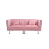 Dolcy Line Sofa Set in Pink - Luxe Maple