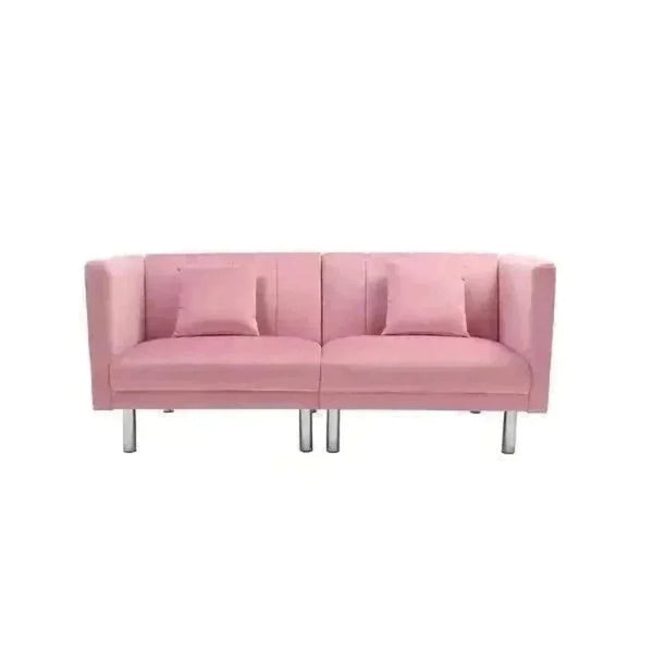 Dolcy Line Sofa Set in Pink - Luxe Maple