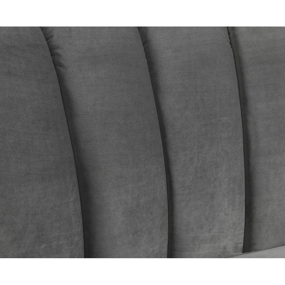 Mexican Round Modern Suede Sectional Sofa