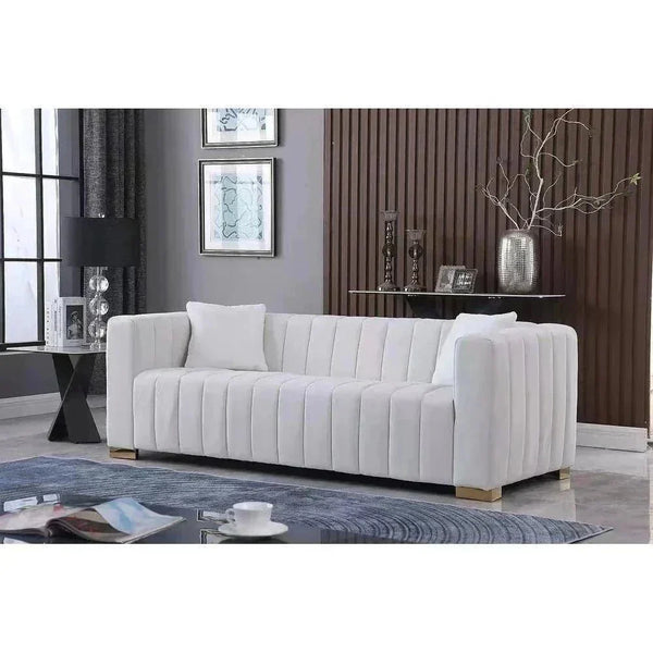 Proline Sofa Set with SS Legs - Luxe Maple
