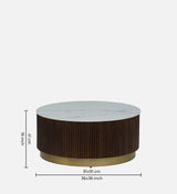 Kelly Luxury Center Table In Teak Wood