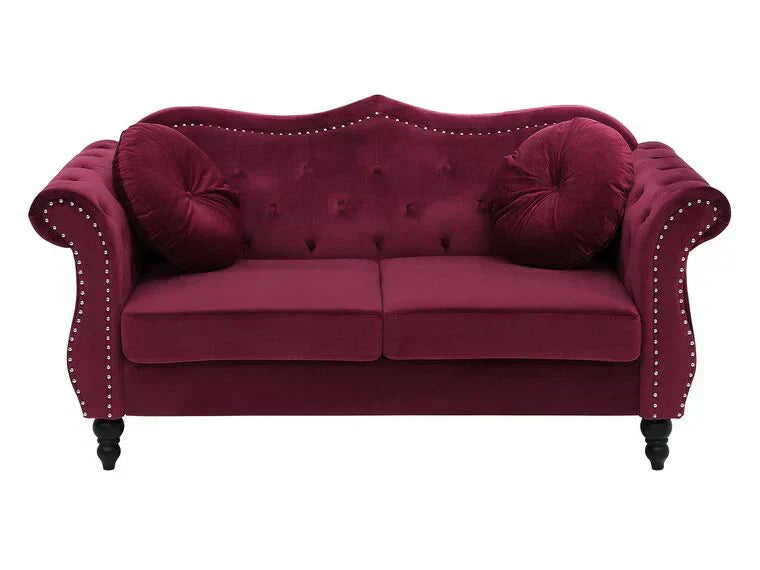 Wills Luxury Chesterfield Sofa Set in Suede