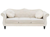 Wills Luxury Chesterfield Sofa Set in Suede