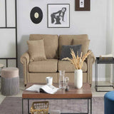 Maxo Straight Line Sofa Set in Cotton