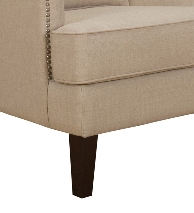 Volvo High Back Wing Chair In Silver Color