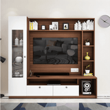 Casa Bonita TV Unit - Walnut - Upto 55 inches TV