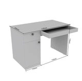 Uniclass Study Table in Walnut Colour by Dream Box