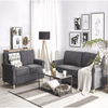 Classic Retro Sofa Set in Grey - Luxe Maple