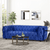 Sagawood Faux Leather or Velvet Tufted Sofa Set - Luxe Maple