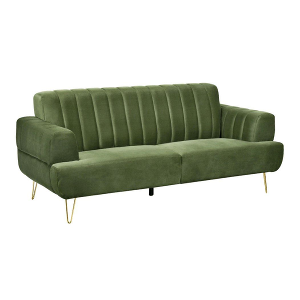 Somervilla Sofa Set in Green Color - Luxe Maple
