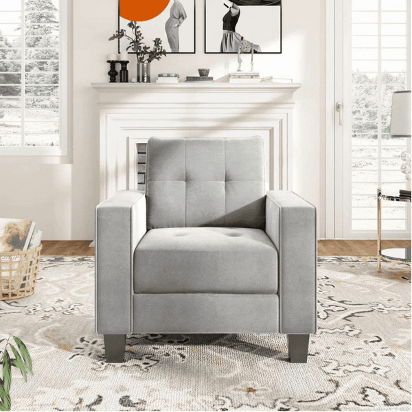 Comfortable Modern Sofa Set for Home Living Room - Luxe Maple