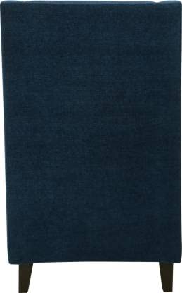 Zolo Wing Chair in Blue Color - Luxe Maple