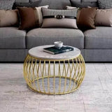 Ketty Golden Nesting Table Set of Two - Center Table