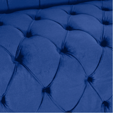 Sagawood Velvet Tufted Sofa Set
