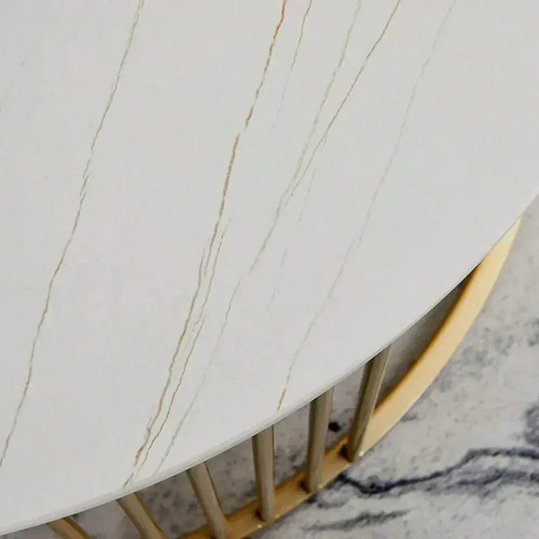 Hexa Golden Nesting Table Set of Two - Center Table.