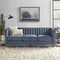 Uniline Pro Luxury Mid-Century Sofa In Suede
