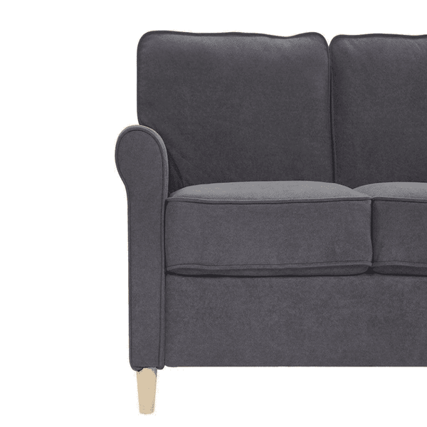 Classic Retro Sofa Set in Grey - Luxe Maple
