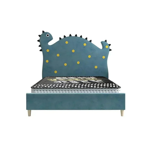 Dino Luxury Upholstered Bed Without Storage in Suede
