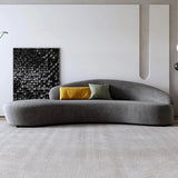 Mario Luxury Sofa Set in Suede Grey